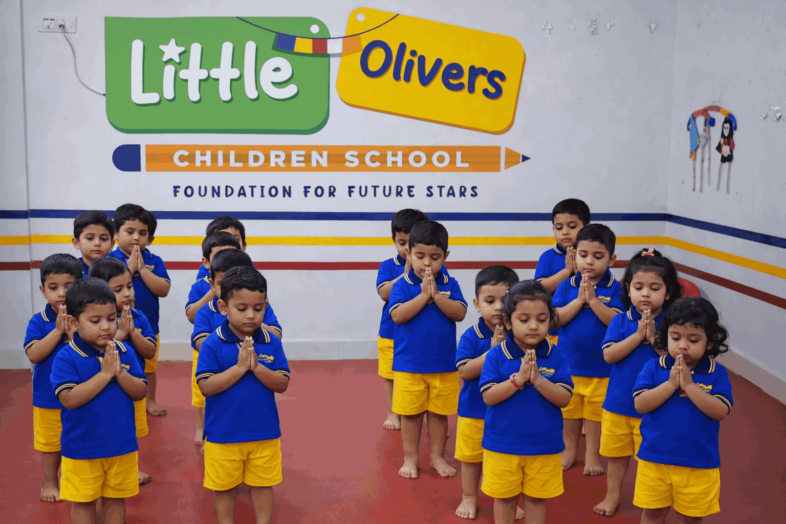 Children learning at Little Wonders